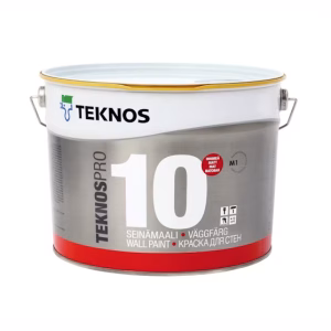 Teknospro 10 Seinämaali himmeä PM3 sävytettävä 9l